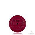 Luminara LED candle real wax 8x13 cm burgundy remote controllable smooth set of 4 ACTION - Thumbnail 3