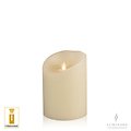 Luminara LED candle real wax 10x14 cm ivory remote controlled - Thumbnail 1