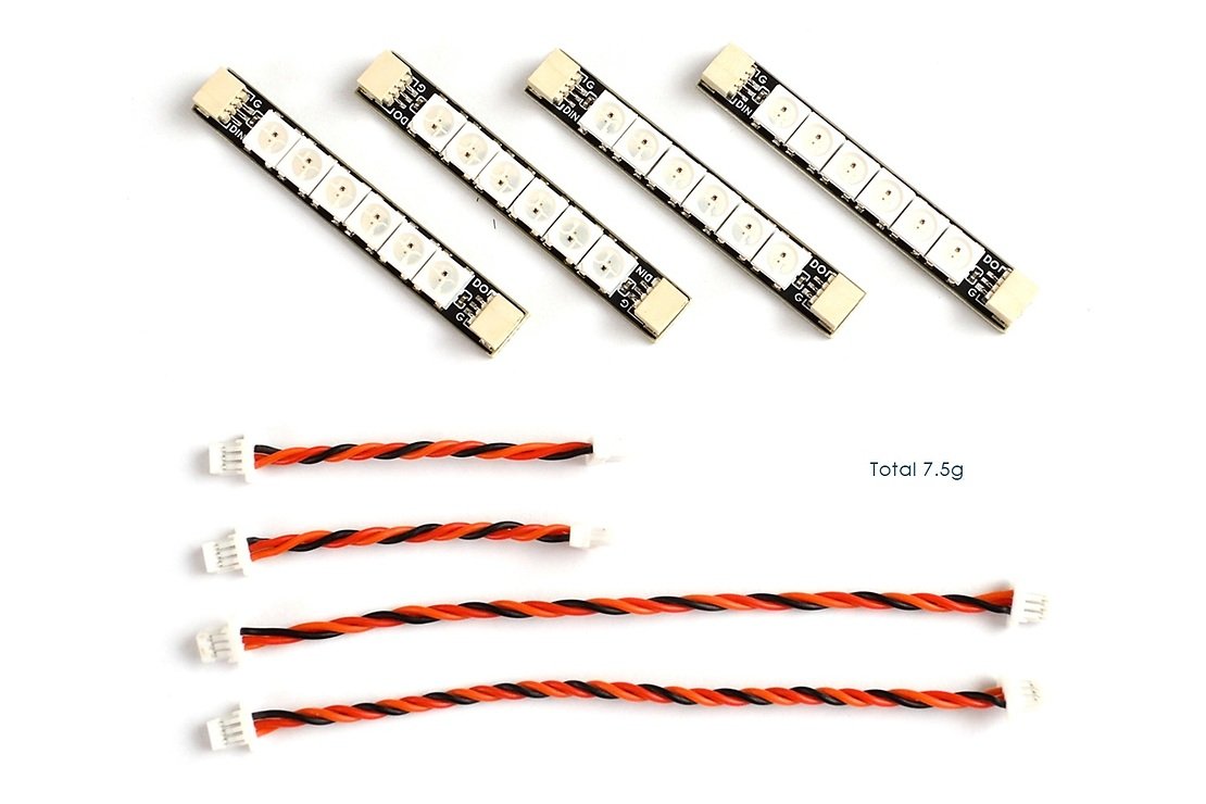 Matek Systems RGB W2812 6 LEDs 4 pezzi - Thumbnail 1