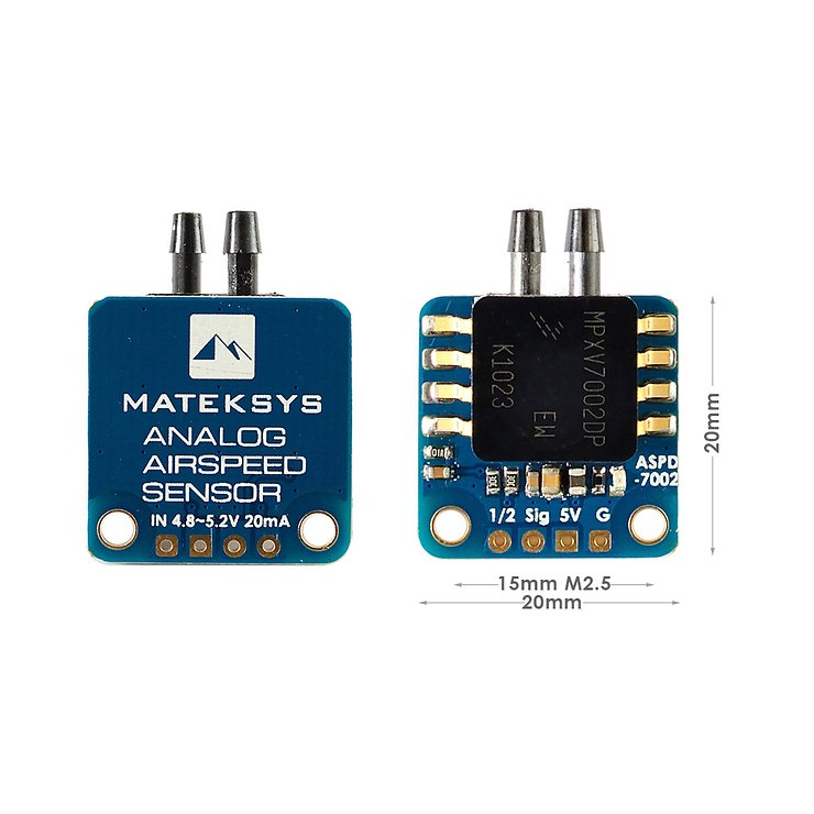 Matek Analog Airspeed Sensor ASPD-7002 - Thumbnail 2