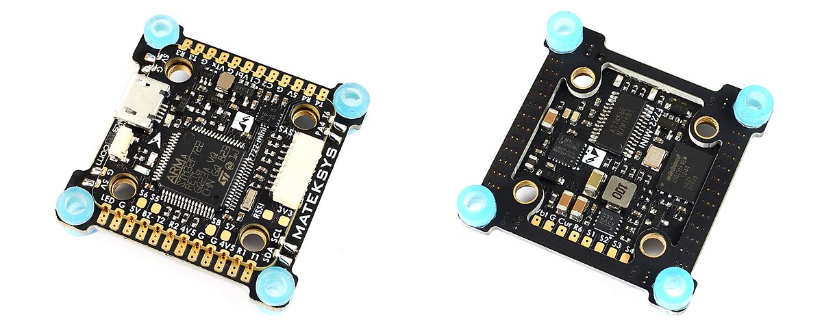 Matek Mini F7 Flight Controller FC OSD BlackBox 2 Gyros 20x20mm - Thumbnail 3