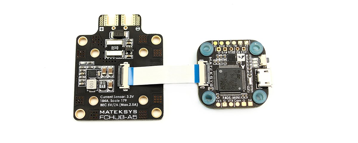 Matek FC HUB-A5 PDB mit Current Sensor 184A BEC 5V 2A - Thumbnail 2