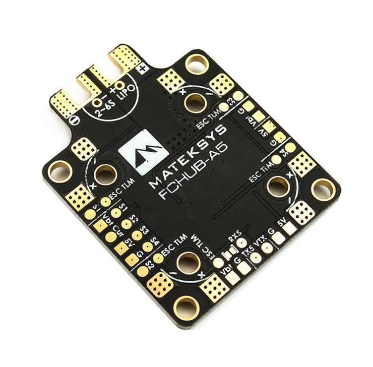 Matek FC HUB-A5 PDB mit Current Sensor 184A BEC 5V 2A - Thumbnail 1