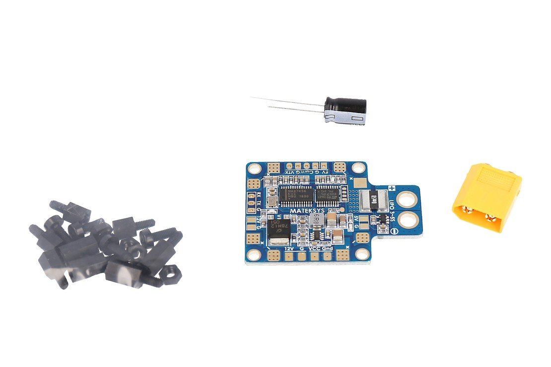 Matek PDB X-Type mit Dual BEC + XT60 + OSD (STOSD8) - Thumbnail 2