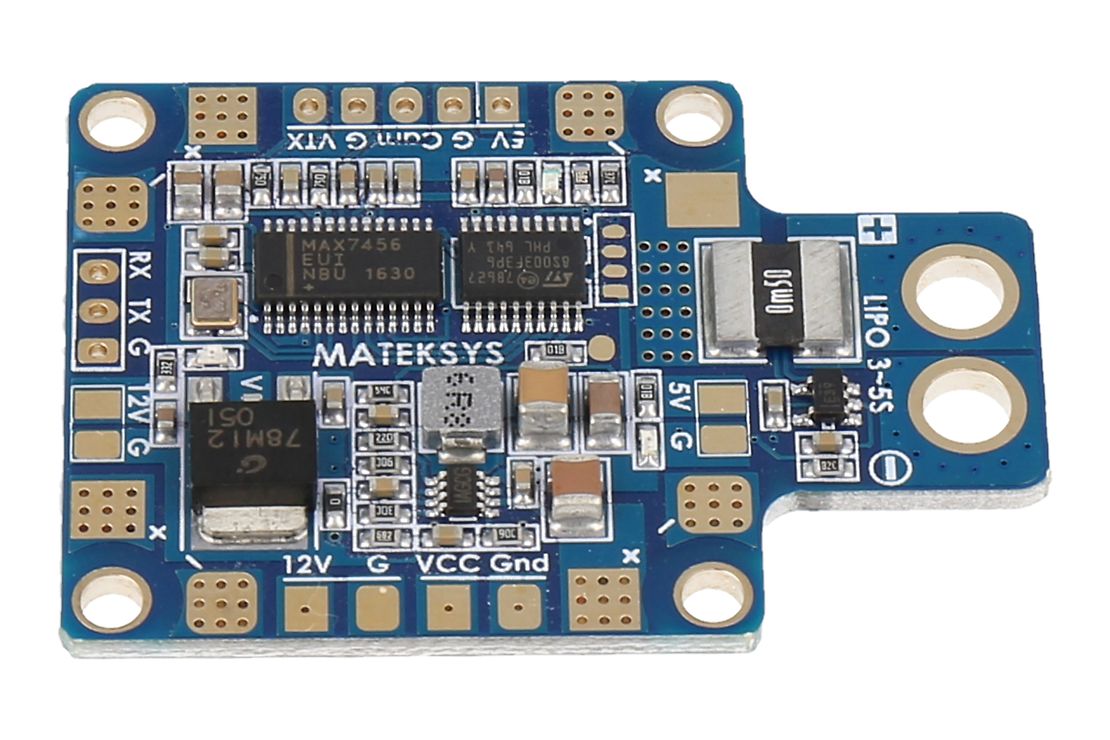 Matek PDB X-Type avec double BEC + XT60 + OSD (STOSD8) - Thumbnail 1
