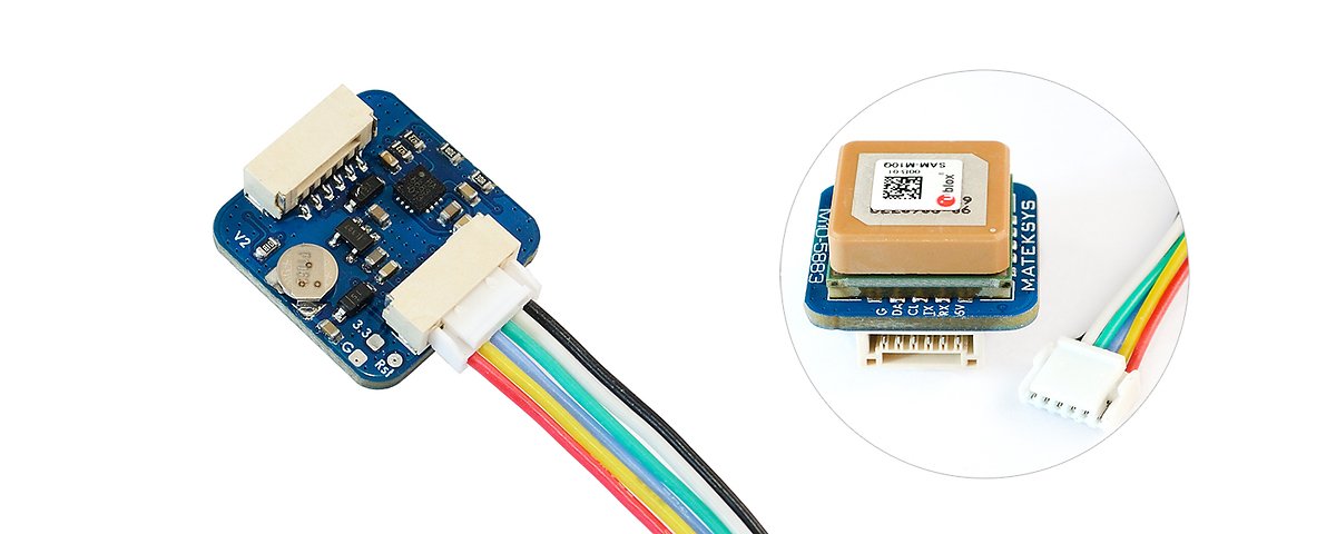 Matek Systems GPS &amp; Compass M10Q-5883 - Thumbnail 2