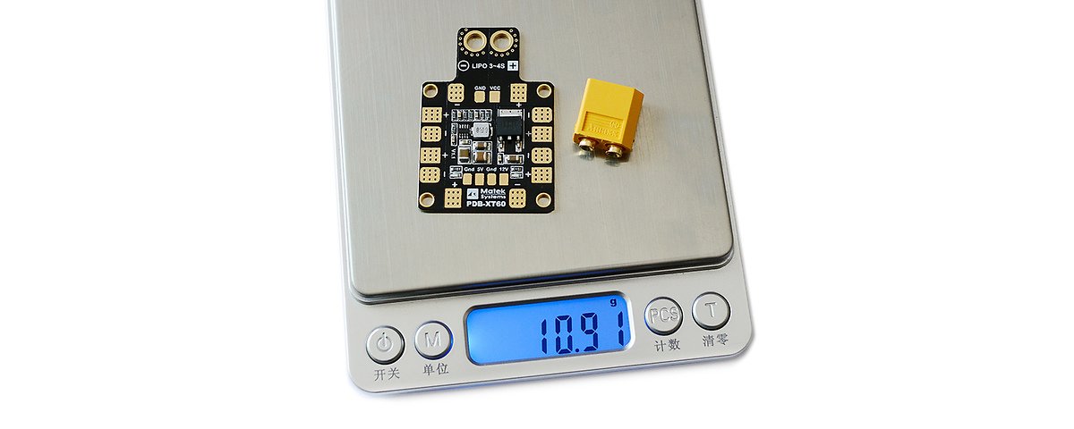 Matek PDB-XT60 mit BEC 5V und 12V - Thumbnail 7