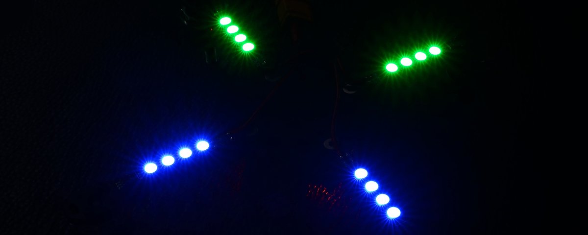 Matek RGB ARM LIGHT 16V 2 Stück - Thumbnail 3
