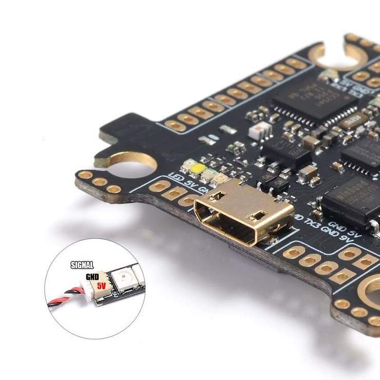 Diatone Mamba F722S Stack BT 50A 3-6S 32bit - Thumbnail 3