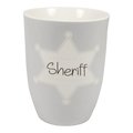 Mea Living Kaffeebecher Keramik 500 ml Sheriff - Thumbnail 2