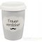 Mea Living Coffee to go mug porcelain 250 ml women understand