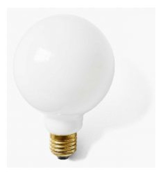 Menu LED bulb Globe opal white 9.5 cm E27 - Pic 1