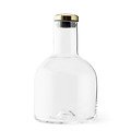 Menu Glaskaraffe Bottle Carafe 1,4l 20cm Messingverschluss - Thumbnail 1
