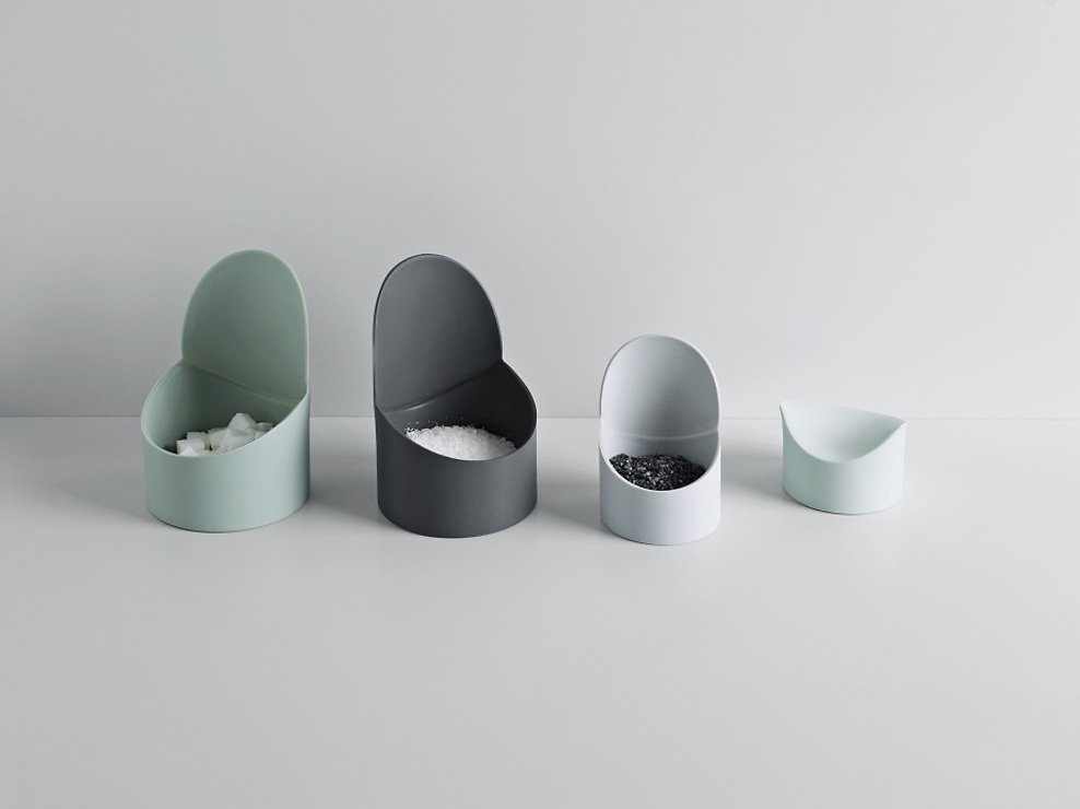 Menu Aufbewahrungsbox Phold Container S 7,5cm Silikon ash - Thumbnail 4