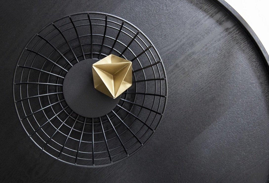 Menu Drahtkorb Wire Bowl 25 x 10 schwarz - Thumbnail 2