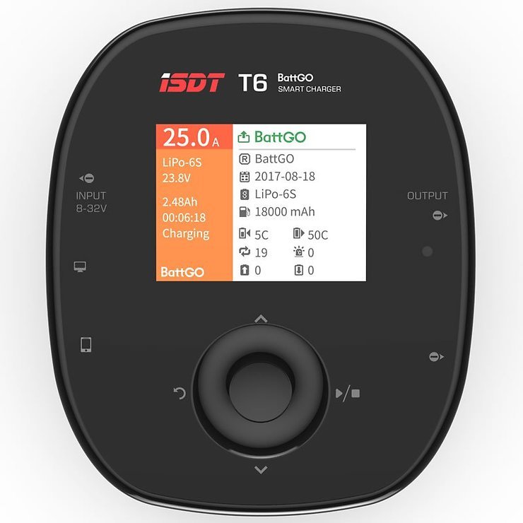 iSDT SMART CHARGER T6 - 780W-30A-6S - Thumbnail 1