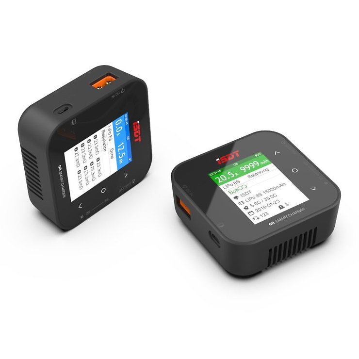 iSDT SMART CHARGER Q8 BattGO 500W 20A 8S Lipo - Thumbnail 3