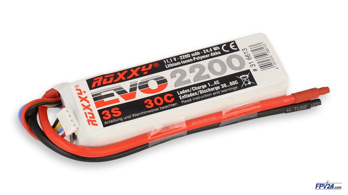 ROXXY Batterie LiPo Akku Evo 3S 2200mAh 30C - Pic 1