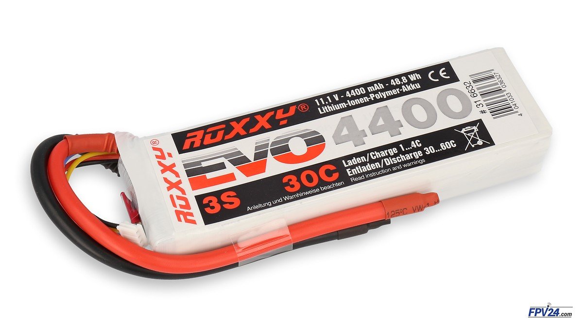 ROXXY battery LiPo battery Evo 3S 4400mAh 30C - Pic 1