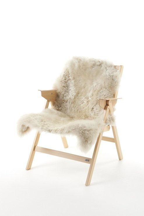 Natures Collection Neuseeland Schaffell 100 x 60 cm linen - Thumbnail 4