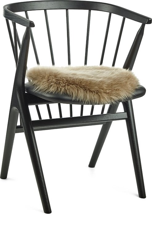 Funda de asiento de la Colección Natures Piel de oveja de Nueva Zelanda 38cm topo - Thumbnail 2