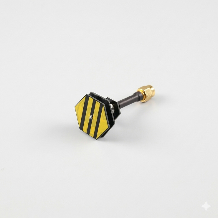 NewBeeDrone Pagoda Antenne DIY Kit LHCP SMA - Thumbnail 1