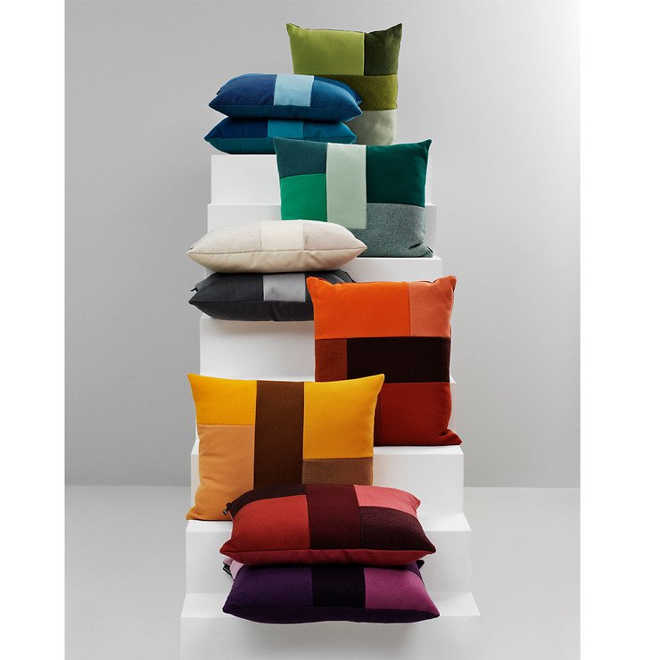 Normann Copenhagen cushion Brick 60 x 50 cm red - Thumbnail 2
