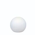 Lâmpada esférica Newgarden Buly LED com mudança de cor, energia solar e bateria recarregável, 40 cm, branca - Thumbnail 3