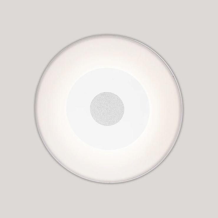 Newgarden Play Disc Poollampe mit Lautsprecher schwimmend LED Farbwechsel 38 cm Weiß - Thumbnail 6