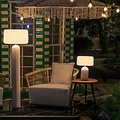 Newgarden Phoebe LED Tischlampe Solar und Akku 40 cm Beige - Thumbnail 1