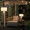Newgarden Phoebe LED Tischlampe Solar und Akku 40 cm Beige