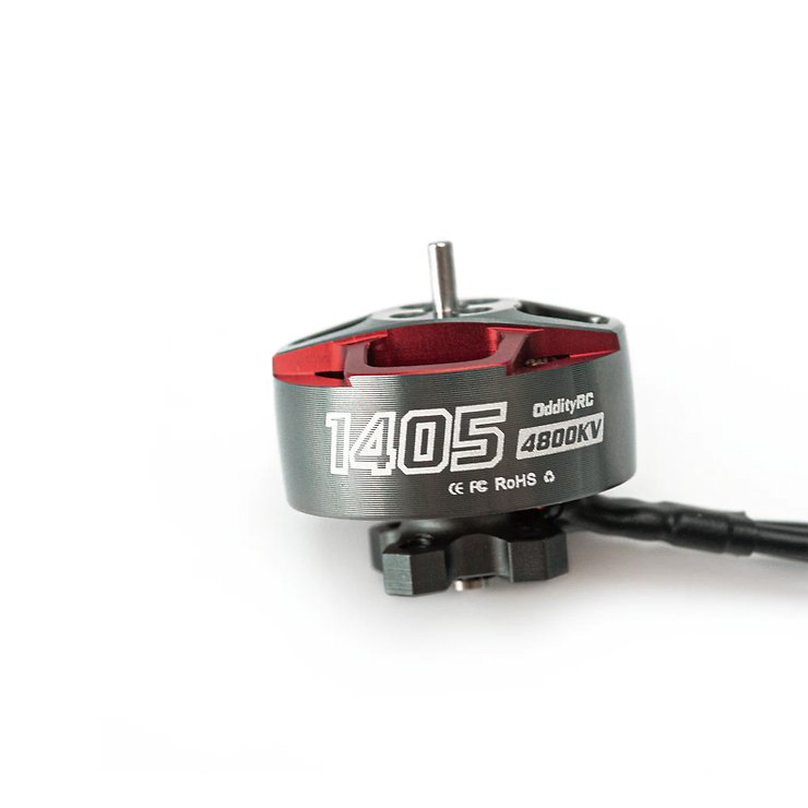 OddityRC Spinnybois 1405 FPV Motor 4800KV Zwart - Thumbnail 1