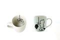 Propaganda Kaffeebecher Mr. P Dog Mug weiß - Thumbnail 1