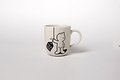 Propaganda Kaffeebecher Mr. P Dog Mug weiß - Thumbnail 2