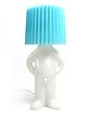 Propaganda Tischlampe Mr. P One Man Shy weiß/blau - Thumbnail 1
