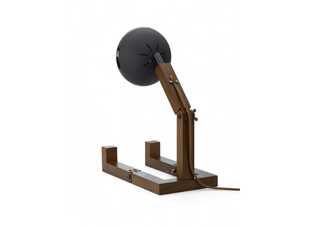 MR WATTSON Original LED Tischlampe Esche smoked Metall schwarz matt - Thumbnail 2