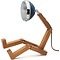 MR WATTSON Original 12 V LED table lamp ash smoked metal black matt