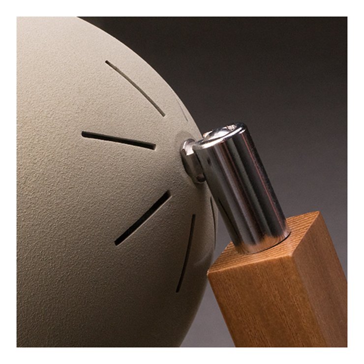 MR WATTSON Original LED Tischlampe Esche natur Metall Desert Green - Thumbnail 4