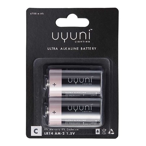 UYUNI Baterías de iluminación C 1.5V 6700 mAh