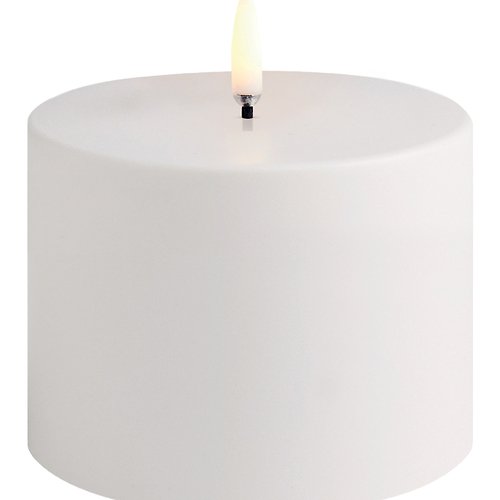 UYUNI Lighting LED candle PILLAR 10.1 x 7.8 cm white outdoor