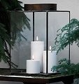 UYUNI Lighting LED candle PILLAR 10.1 x 7.8 cm white outdoor - Thumbnail 3