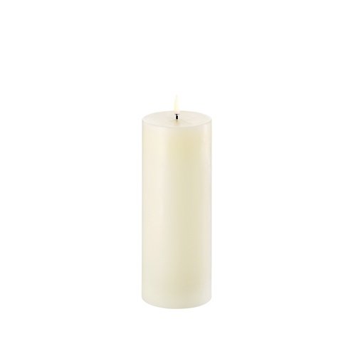 UYUNI Lighting LED Kerze PILLAR 10,1 x 15 cm ivory