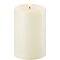UYUNI Illuminazione LED candela PILLAR 10,1 x 15 cm avorio