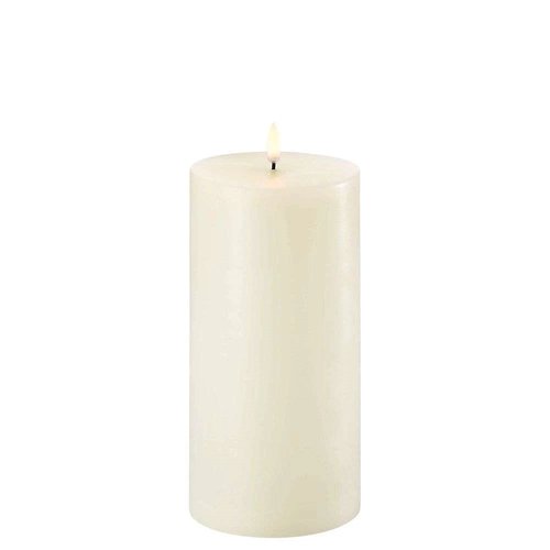 UYUNI Lighting LED candle PILLAR 10,1 x 20 cm ivory