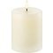 UYUNI Lighting LED Kerze PILLAR 7,8 x 10 cm ivory