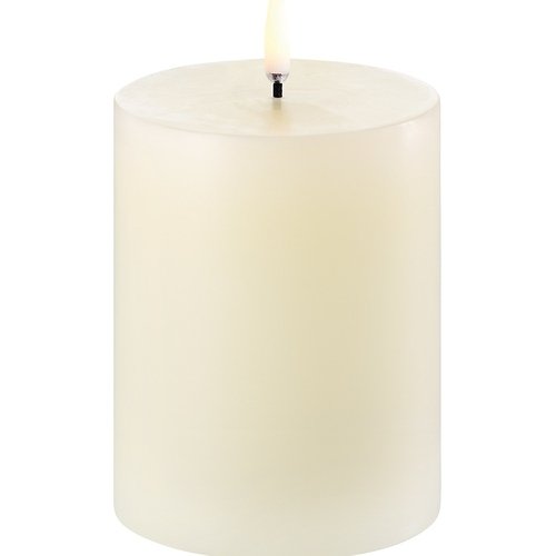 UYUNI Lighting LED candle PILLAR 7,8 x 10 cm ivory