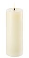 UYUNI Lighting LED Kerze PILLAR 7,8 x 20 cm ivory - Thumbnail 1