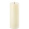 UYUNI Lighting LED Kerze PILLAR 7,8 x 10 cm ivory