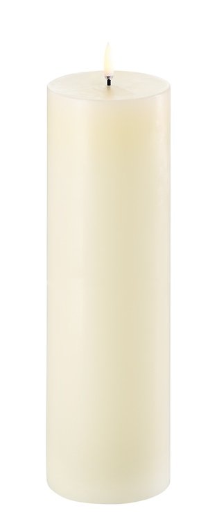 UYUNI Lighting LED Kerze PILLAR 7,8 x 25 cm ivory - Pic 1