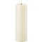 UYUNI Illuminazione LED candela PILLAR 7,8 x 25 cm avorio